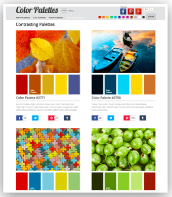 Use color picking software for your PTA website.