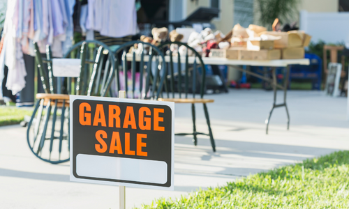 Spring Event for your HOA Garage Sale