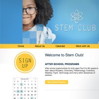 Website design STEM STEAM